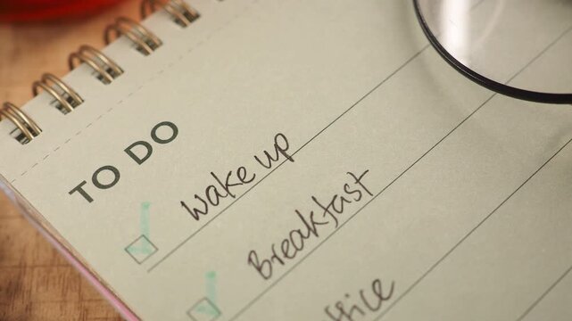Morning routine tasks to complete before noon