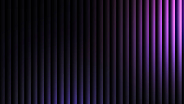 Vertical ribbed texture with purple and blue gradient lighting
