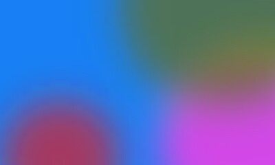 Fototapeta premium Bright blue and purple gradient background, with soft blended, color transitions