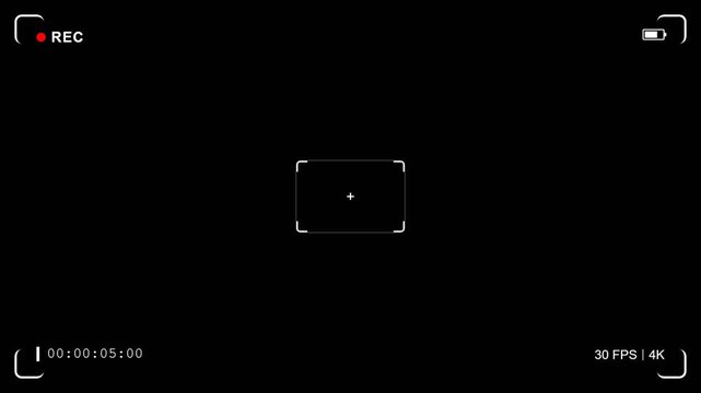 Camera Recording Screen Interface
