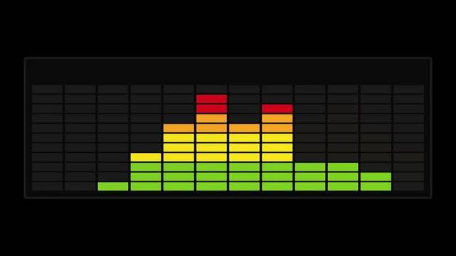Audio Spectrum Analyzer Graphic