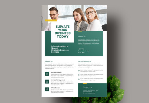 Corporate Business Flyer Template
