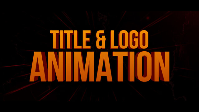 3D Cinematic Title