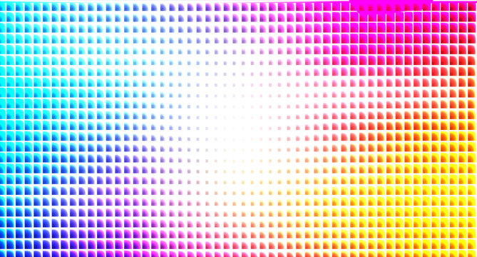 gradient square pattern with vibrant color transition