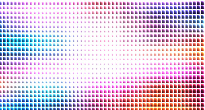 gradient dot pattern with colorful transitions