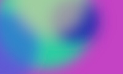 Obraz premium Purple and green gradient background, with soft blended, colors for