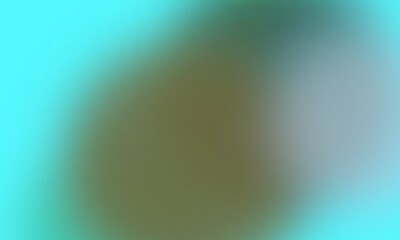 Obraz premium Abstract gradient background, with soft cyan, green, and grey, color blending