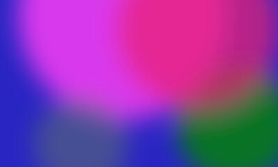 Obraz premium Abstract blurred background, with vibrant magenta, blue, and dark, green colors