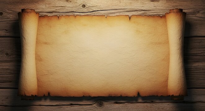 Brown paper bag with green circle