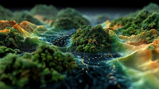 AI-generated ecosystems simulate evolution, mutation, and environmental stressors, allowing humanity to predict biodiversity changes in real time globally