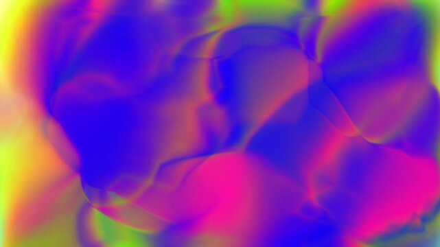 Vibrant Abstract Fluid Gradient Motion Background Loop