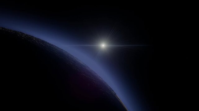 Witness the edge of the abyss: Pluto&rsquo;s ethereal atmosphere glows against the void as it rotates in the distant, piercing light of a lonely Sun.