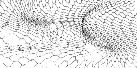Mesh texture for fishing nets. Grunge pattern for sportswear or soccer goal, volleyball net, basketball.modern.Abstract © Azka