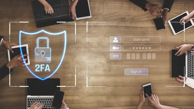 Two-factor authentication strengthens login system security. Adds protection, two-factor authentication increases privacy, and two-factor authentication prevents access breaches. Marrow