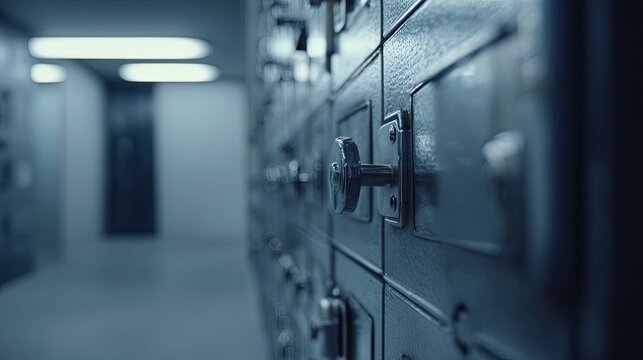 Safe deposit boxes providing secure document storage and privacy