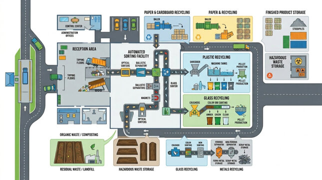 Detailed map of a shopping center.