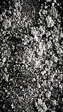 Black White 16mm Film Grain Loop