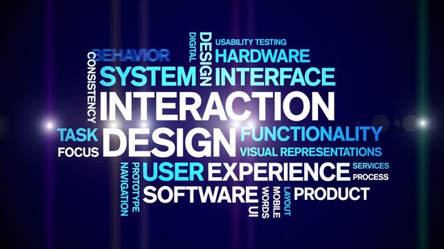 interaction design animated word cloud-gross domestic product animation tag kinetic typography seamless loop.