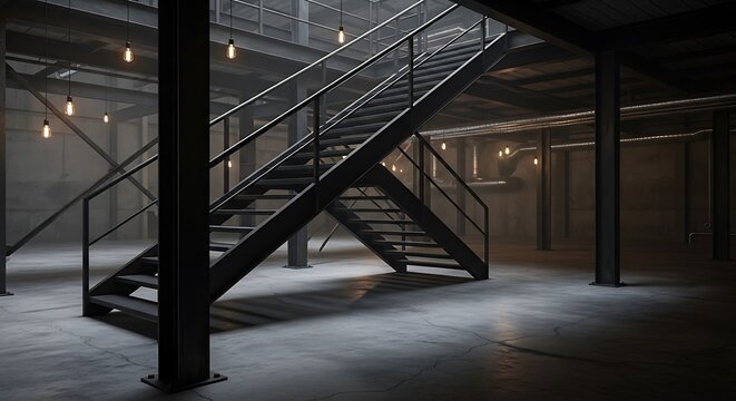 Stairs ina building 