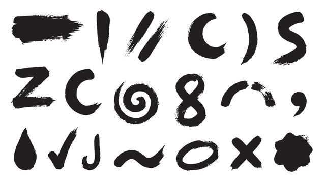 Hand drawn user interface icons for mobile application wireframing and website development to enhance user experience with friendly and organic digital navigation elements.