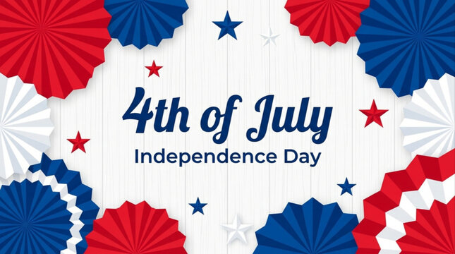 Celebrate Independence Day with Patriotic 4th of July Decorations and Fireworks