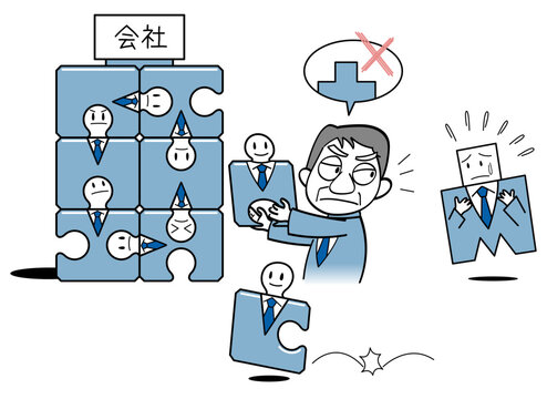 会社に適応できない