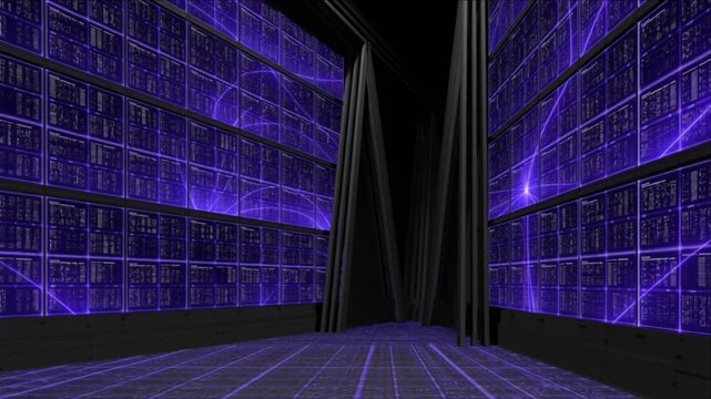 宇宙物理学の計器表示とバイオレットのラインが発光する精密背景