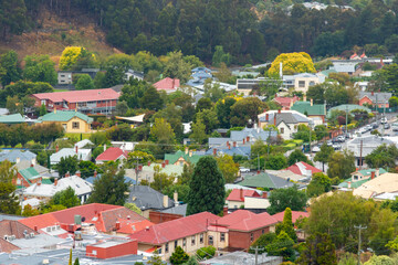 Fototapeta premium Residential Houses in Hobart - Australia