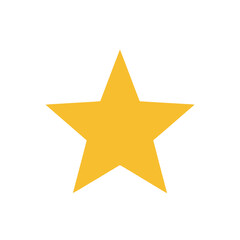 Obraz premium Golden Star Shape Icon Symbol.