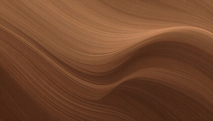 Fototapeta premium Abstract Brown Flowing Lines.