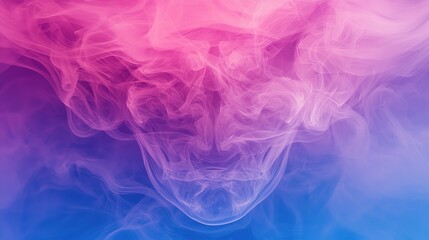 Fototapeta premium Abstract dimensions of mind-body health in a vibrant smoke art studio - conceptual digital artwork