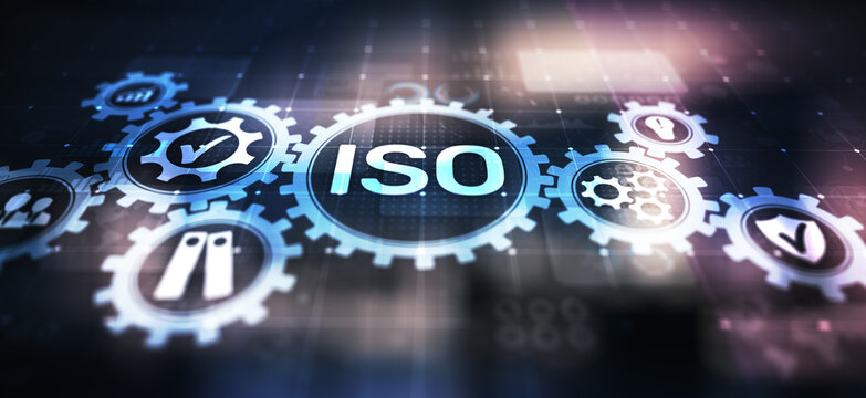 ISO standards quality control assurance warranty business technology concept.