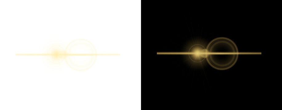 abstract of lighting for background. digital lens flare on dual background.