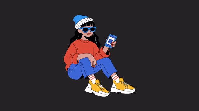 Payment Checking  Animation Alpha Channel