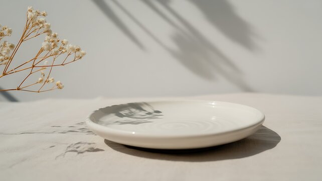 a Serax Feast collection plate featuring a decorative artichoke design.