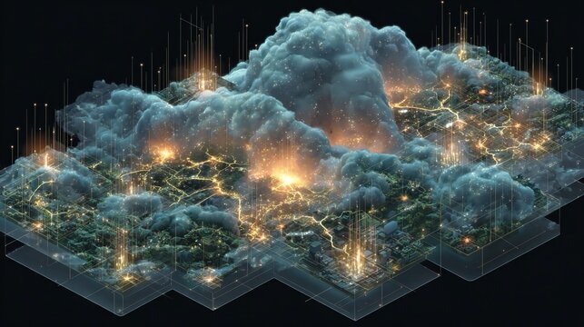 AI-powered cloud micro-segmentation manager automatically partitioning cloud workloads, predicting lateral attack paths, and enforcing dynamic policy-based isolation