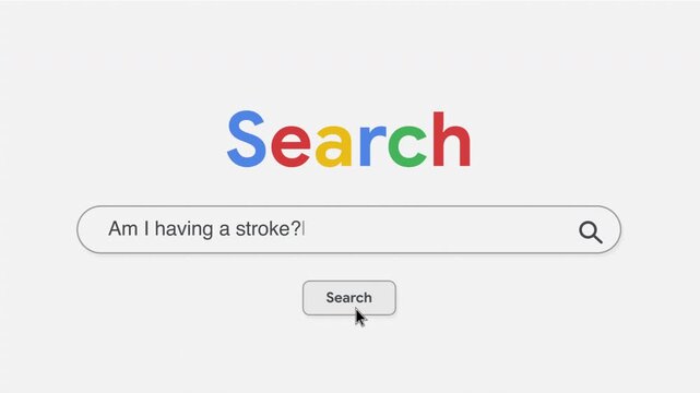 Am I having a stroke search prompt