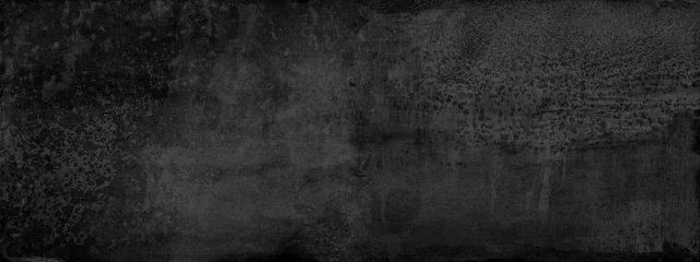 black grunge background. Dark concrete wall texture © Vidal