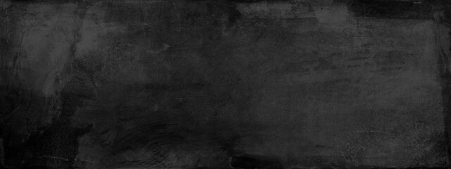 black grunge background. Dark concrete wall texture © Vidal