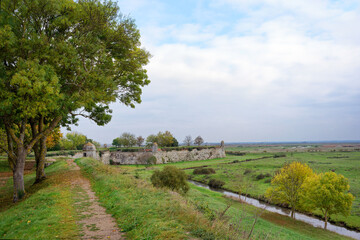 Naklejka premium Hiers-Brouages village in Charente-Maritime