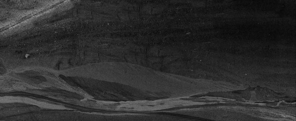 Black marble stone texture. Dark abstract background. © Vidal