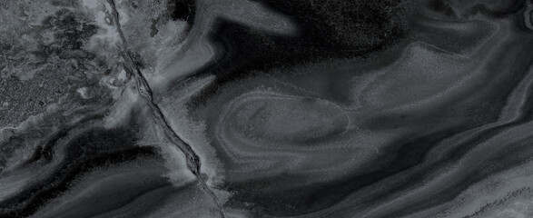 Black marble stone texture. Dark abstract background. © Vidal