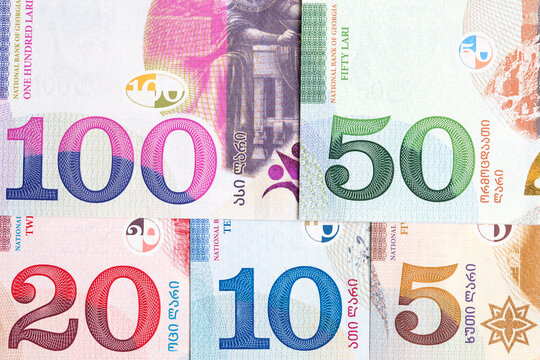 Georgian Lari a business background