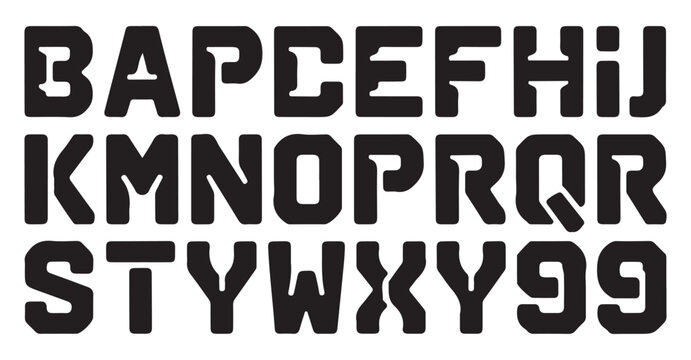 Typograpghy Display Lettering