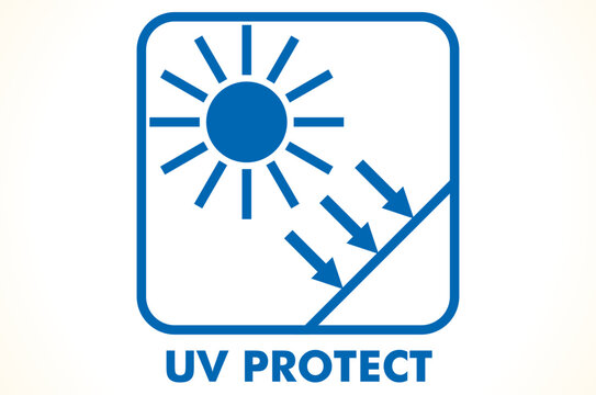 Sunlight UV protection icon, illustration vector