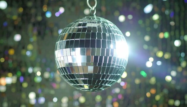Shiny Disco Ball with Bokeh.