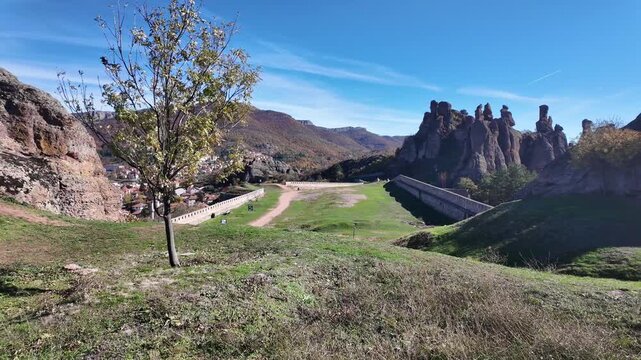 Amazing Autumn view of Belogradchik Rocks, Vidin Region, Bulgaria