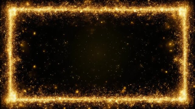 A frame gleaming