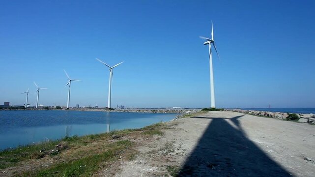 wind turbine generator power plant energy HD