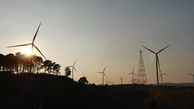 wind turbine generator power plant energy HD